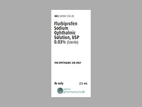 FLURBIPROFEN SOD OPHTH SOL .03% [A